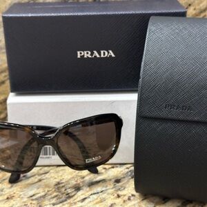 Prada Tortoise Shell Sunglasses